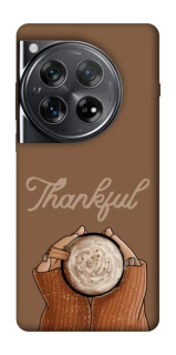 Чохол на OnePlus 12 Thankful coffee фото 1 з 1