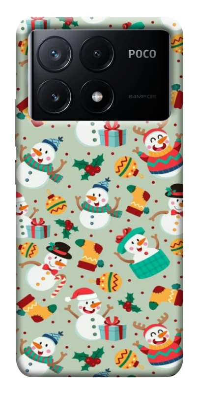 Чехол на Xiaomi Poco X6 Новогодний v2 фото 1 из 1