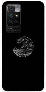Чохол на Xiaomi Redmi 10 Black tsunami фото 1 з 1