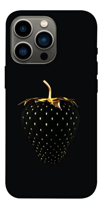 Чохол на Apple iPhone 13 Pro (6.1") Чорна полуниця фото 1 з 1