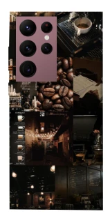 Чохол на Samsung Galaxy S22 Ultra Coffee collage ver.1 фото 1 з 1