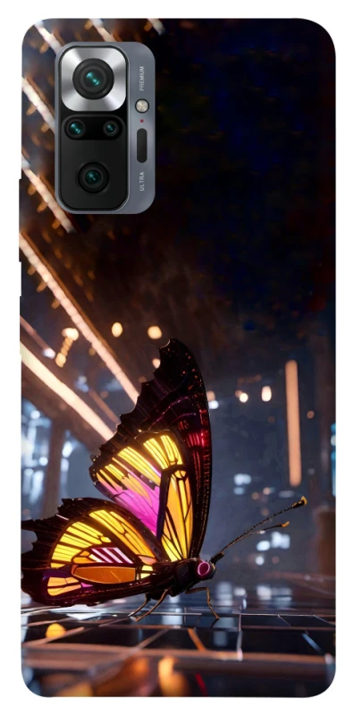 Чехол на Xiaomi Redmi Note 10 Pro Cyber butterfly фото 1 из 1
