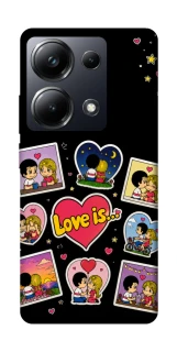 Чохол на Xiaomi Poco M6 Pro 4G Love is ver.2 фото 1 з 1