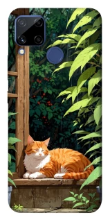 Чохол на Realme C15 red cat фото 1 з 1