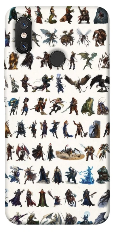 Чехол на Xiaomi Mi 8 Character Selection фото 1 из 1