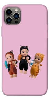 Чохол на Apple iPhone 12 Pro (6.1") Cat Cafe Trio фото 1 з 1