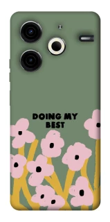 Чехол на TECNO Pova 6 Neo (LI6) Doing my best фото 1 из 1