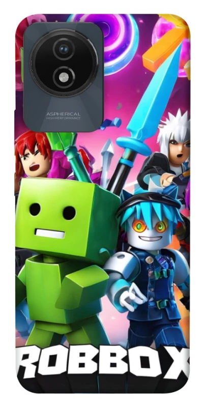 Чохол на Vivo Y02 Roblox gaming heroes фото 1 з 1