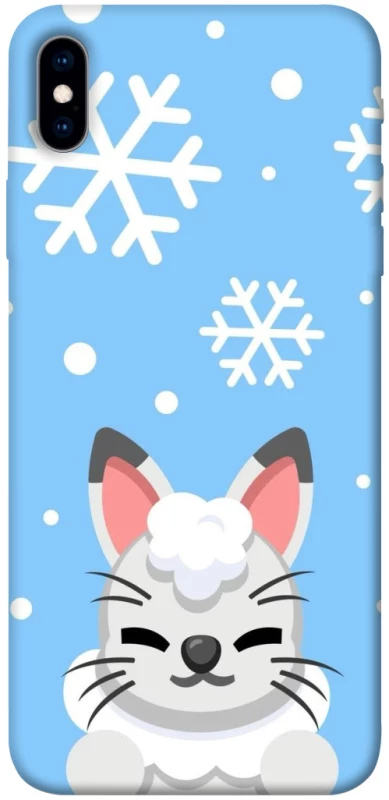 Чохол на Apple iPhone XS Max (6.5") Adopt Me Snow Kitty Smile фото 1 з 1
