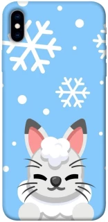 Чохол на Apple iPhone XS Max (6.5") Adopt Me Snow Kitty Smile фото 1 з 1