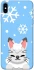 Чохол на Apple iPhone XS Max (6.5") Adopt Me Snow Kitty Smile фото 1 з 1