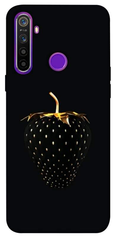 Чохол на Realme 5 Чорна полуниця фото 1 з 1
