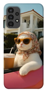 Чехол на Samsung Galaxy A13 4G Stylish Cat Cruise фото 1 из 1