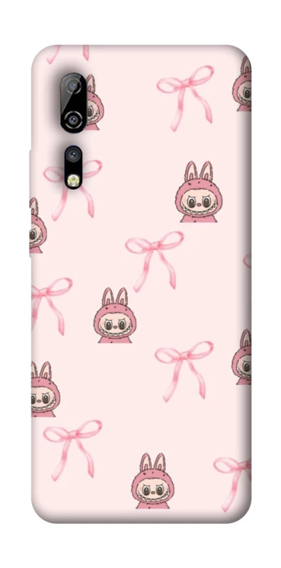 Чохол на ZTE Axon 10 Pro Pink bows and Labubus фото 1 з 1