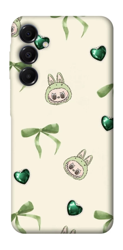 Чохол на Samsung Galaxy A16 4G/5G Labubu Green Heart фото 1 з 1