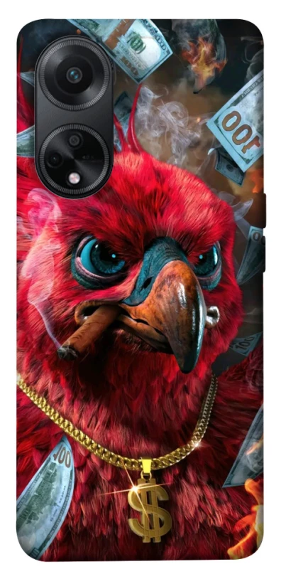 Чехол на Oppo A58 4G Попугай фото 1 из 1