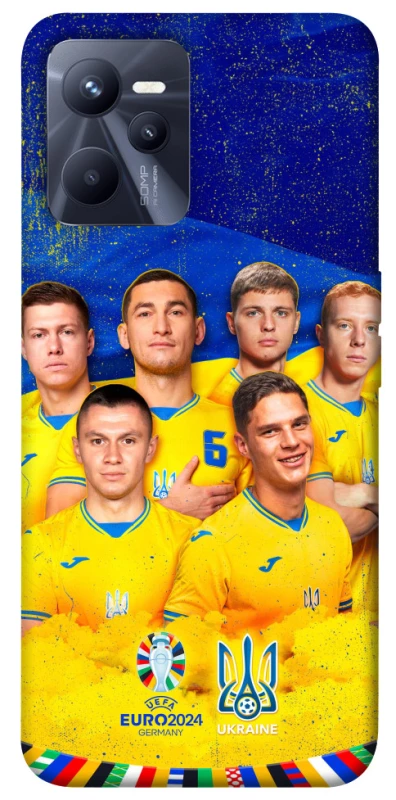 Чехол на Realme C35 Сбоная Украины v2 фото 1 из 1