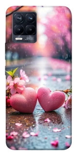 Чохол на Realme 8 Pink heart фото 1 з 1