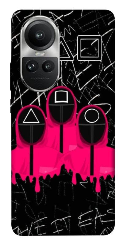 Чохол на Oppo Reno 10 squid game v4 фото 1 з 1