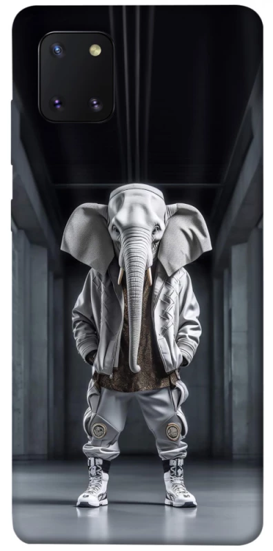 Чехол на Samsung Galaxy Note 10 Lite (A81) Слон v2 фото 1 из 1