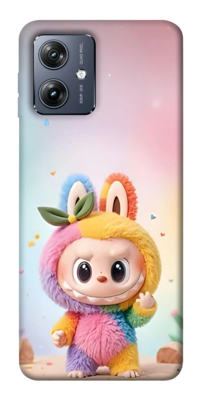 Чохол на Motorola Moto G54 Labubu colored фото 1 з 1