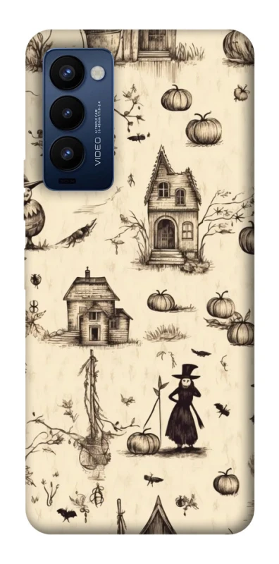 Чохол на TECNO Camon 18 Pro Halloween aesthetic ver.1 фото 1 з 1