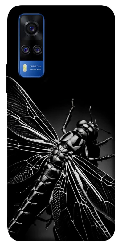Чехол на Vivo Y51a Black dragonfly фото 1 из 1