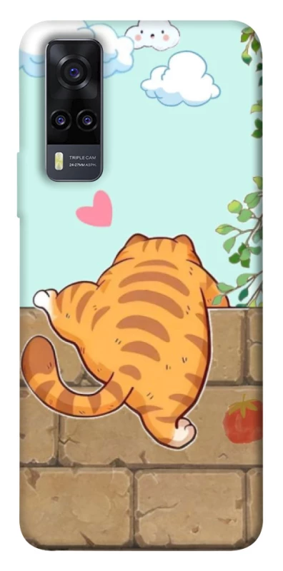 Чохол на Vivo Y31 Cat the meow фото 1 з 1