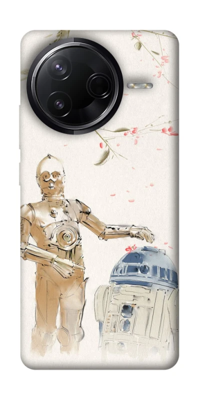 Чехол на Infinix Note 50 Pro Star Wars robots фото 1 из 1