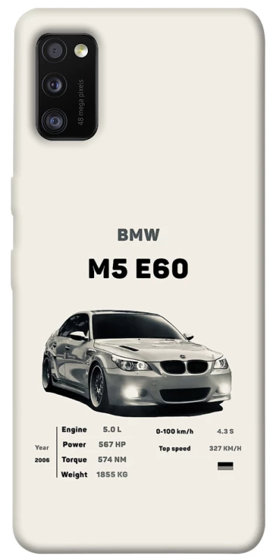 Чохол на Samsung Galaxy A41 BMW M5 E60 фото 1 з 1