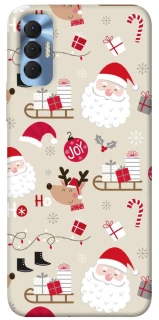 Чохол на TECNO Spark 8P Новорічний v1 фото 1 з 1