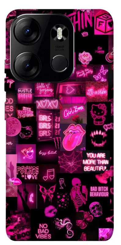 Чехол на Tecno Spark Go 2023 Hot collage ver.8 фото 1 из 1