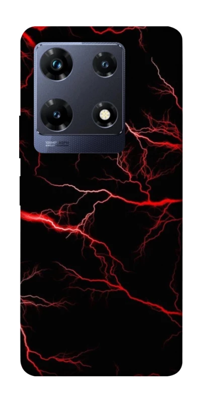 Чехол на Infinix Note 30 Pro Красная молния фото 1 из 1