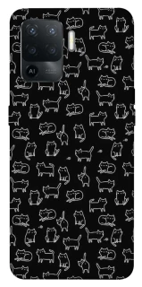 Чохол на Oppo Reno 5 Lite Black Cats фото 1 з 1