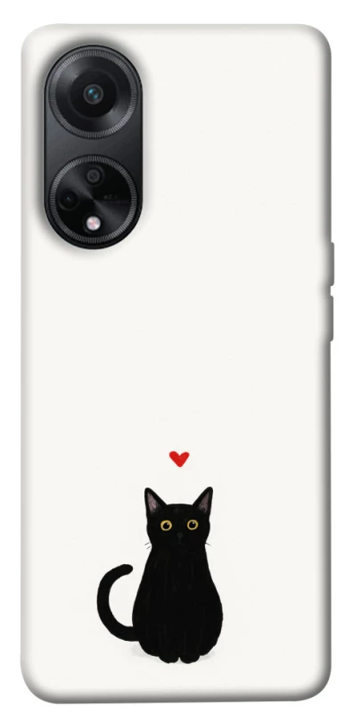 Чехол на Oppo A58 4G cat in love фото 1 из 1