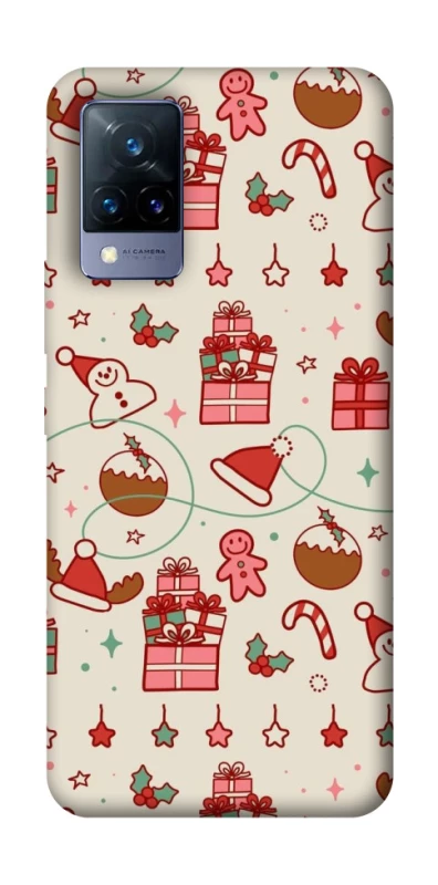 Чохол на Vivo V21 Новорічний v14 фото 1 з 1