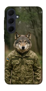 Чехол на Samsung Galaxy A55 Волк защитник фото 1 из 1
