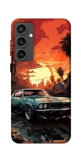 Чохол на Samsung Galaxy S24 FE Car at sunset фото 1 з 1