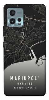 Чохол на Motorola Moto G72 Mariupol map фото 1 з 1