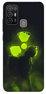 Чехол на ZTE Blade A52 Радиация v2 фото 1 из 1