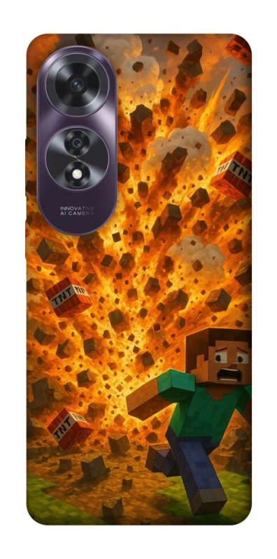 Чохол на Oppo A60 Minecraft v7 фото 1 з 1