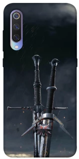 Чехол на Xiaomi Mi 9 Мечи Ведьмака фото 1 из 1