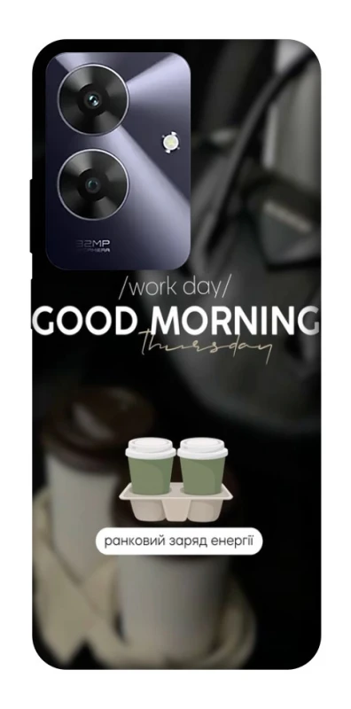 Чехол на Realme Note 60 Thursday coffee фото 1 из 1