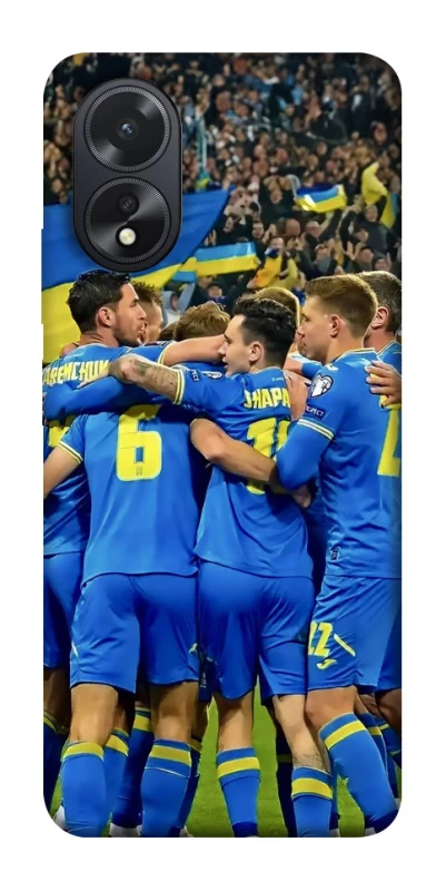 Чехол на Oppo A38 Сборная Украины v3 фото 1 из 1