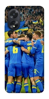 Чехол на Oppo A38 Сборная Украины v3 фото 1 из 1