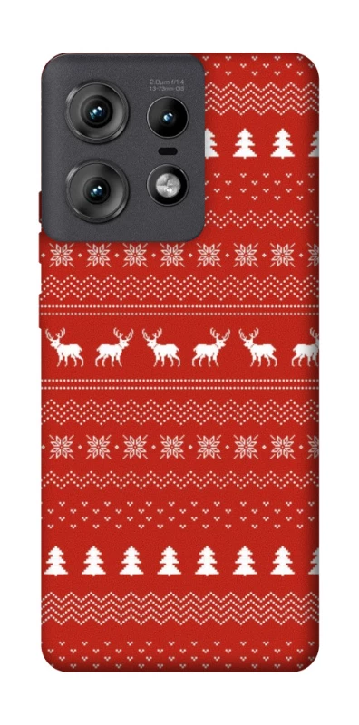 Чохол на Motorola Edge 50 Pro Новорічний v12 фото 1 з 1