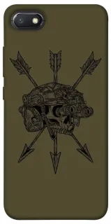 Чохол на Xiaomi Redmi 6A Mil skull фото 1 з 1