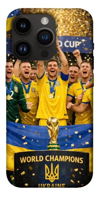 Чехол на Apple iPhone 14 Pro (6.1") UA-Football ver.5 фото 1 из 1