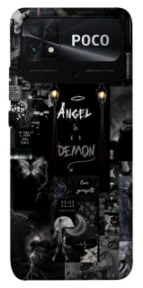 Чехол на Xiaomi Poco C40 Angel & Demon фото 1 из 1