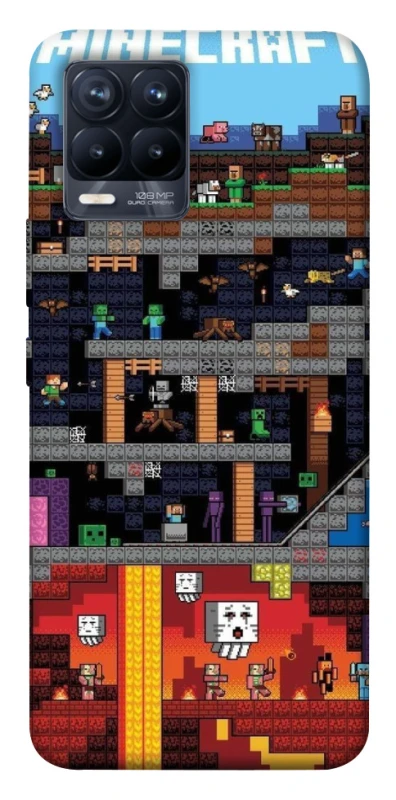 Чохол на Realme 8 Minecraft фото 1 з 1